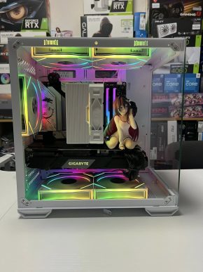 CASE ĐEN TRẮNG RTX  2070 SUPER 8GB Full KÍNH ĐA NHIỆM